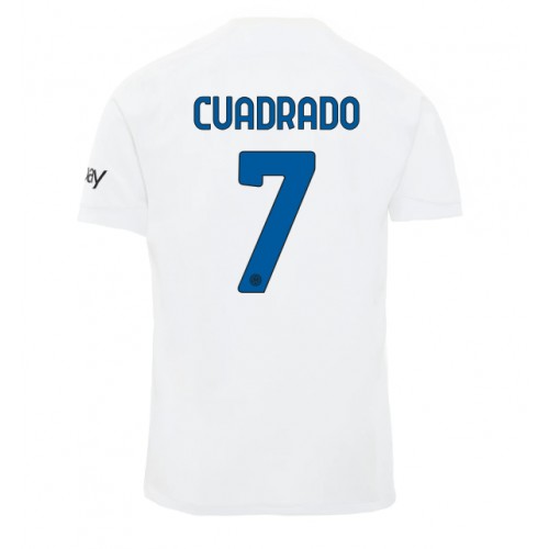 Pánský Fotbalový dres Inter Milan Juan Cuadrado #7 2023-24 Venkovní Krátký Rukáv